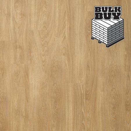 MOHAWK Basics Pallet Vinyl Plank Flooring in Sandy Brown 2.5mm, 7.5in x 52in 2173.2-sqft/pallet VFP06-450